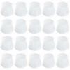 20 Pièces Protecteur Chaise Et Table Repose-pieds/couverture Pied Manches Caoutchouc Tampon Transparent Rond