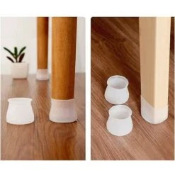 20 Pièces Protecteur Chaise Et Table Repose-pieds/couverture Pied Manches Caoutchouc Tampon Transparent Rond 8 20 Pièces Protecteur Chaise Et Table Repose-pieds/couverture Pied Manches Caoutchouc Tampon Transparent Rond -Fispool Magasin 99809644 3