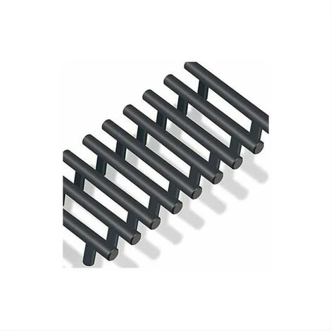 20pcs T Bar Bâton Cuisine Armoire Porte Poignées Placard Tiroir Chambre Meubles Tirer Noir Entraxe 96 Mm - Noir 3 20pcs T Bar Bâton Cuisine Armoire Porte Poignées Placard Tiroir Chambre Meubles Tirer Noir Entraxe 96 Mm - Noir